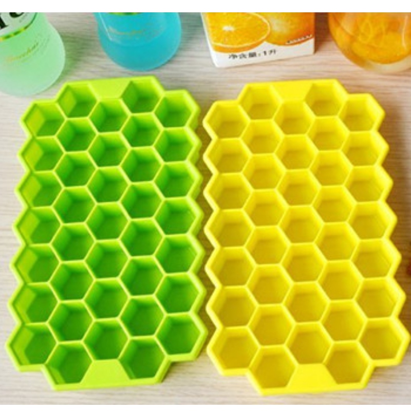 Unité 37 moule de réfrigérateur domestique pour couvercle de glaçage de silicone en nid d 'abeille